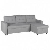 Sofá Cama Chaise Longue Reversible MOMI 203X150X92 Cm
