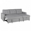 Sofá Cama Chaise Longue Reversible MOMI 203X150X92 Cm