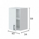 Cocina Kit Blanca Kira MOMI 240 Cm