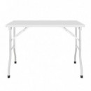 Mesa de Trabajo Inox Plegable LARRYHOUSE 100X60X80 Cm