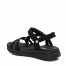 XTI Sandalias Negras 141203-NEGRO