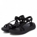 XTI Sandalias Negras 141203-NEGRO