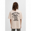 HUGO Camiseta Blanca 50534754-125