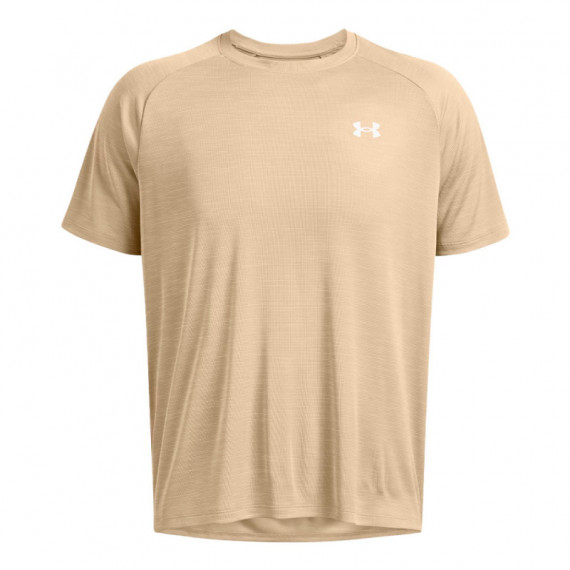 Camiseta de Manga Corta con Textura Tech  UNDER ARMOUR