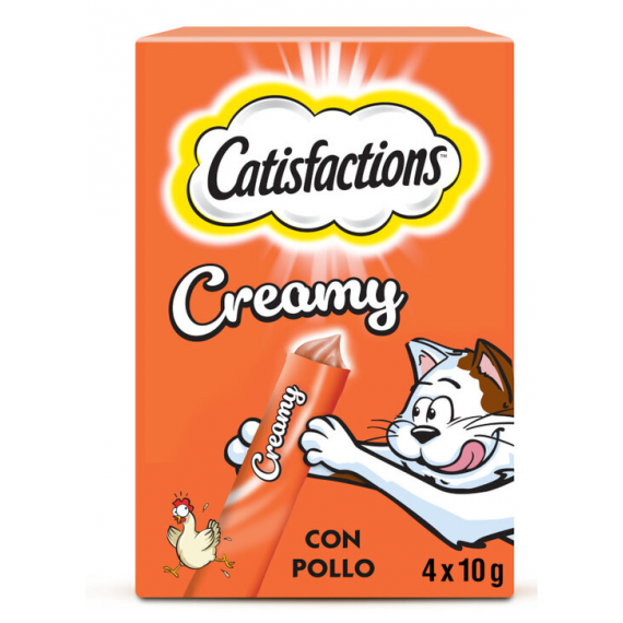 Catisfactions Gato Snack Creamy Pollo  MARS
