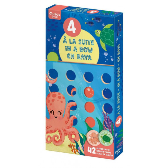 Cuatro en Raya. Juego de Madera   2025