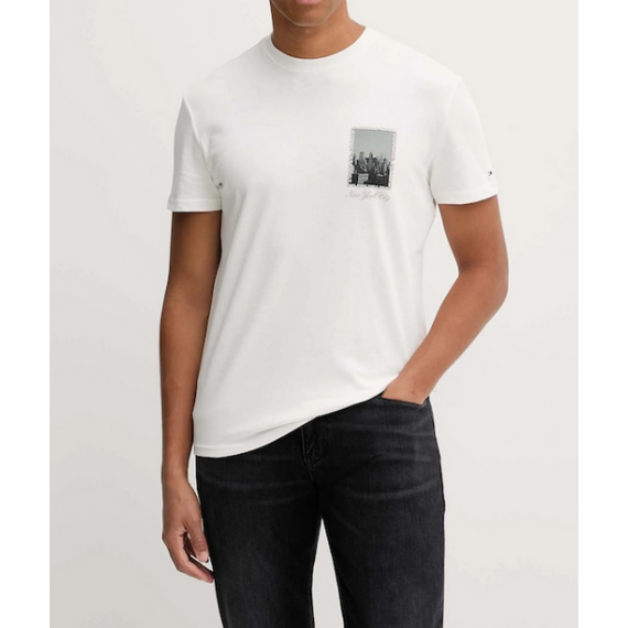 Camiseta TOMMY JEANS Photo Tee Blanca
