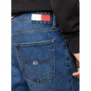 Ryan Slim Str BI0152 Co Denim Dark  TOMMY JEANS