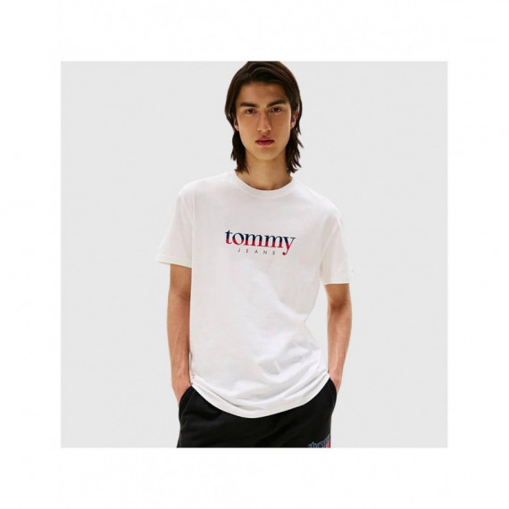Tjm Reg Dna Tee Ext Ecru  TOMMY JEANS