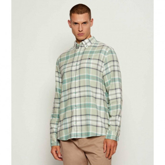 Tjm Reg Flannel Check Shirt Ext Cloudy J  TOMMY JEANS