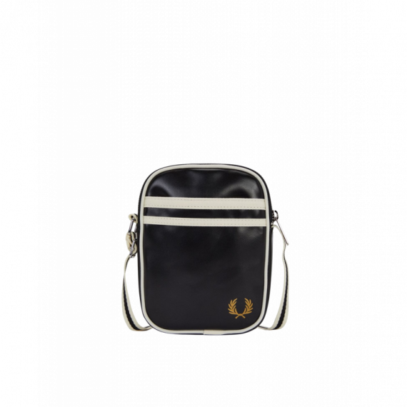 Bolsa Bolso FRED PERRY Bandolera Pequeña Negro
