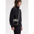 Bolsa Bolso FRED PERRY Bandolera Pequeña Negro