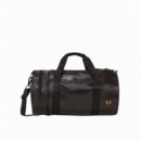 Bolsa Bolso FRED PERRY de Deporte Tonal Negro / Dorado