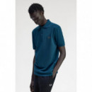 Polos Polo FRED PERRY M6000 Azul Petróleo