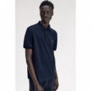 Polos Polo FRED PERRY M6000 Azul Marino