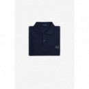 Polos Polo FRED PERRY M6000 Azul Marino