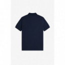 Polos Polo FRED PERRY M6000 Azul Marino