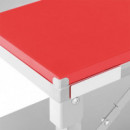 Mesa de Trabajo Inox con Placa de Corte LARRYHOUSE 100X60X80 Cm