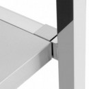 Mesa de Trabajo Inox con Placa de Corte LARRYHOUSE 120X60X80 Cm