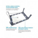 Magnipros Lupa  Luz Led de Pagina Completa A4 3X con Patas Plegables para Lectura Manos Libres 42120  LALO