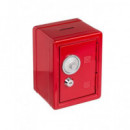 OUT OF THE BLUE Hucha de Metal Tipo Caja Fuerte con Combinacion 16X11.5X10CMS Varios Colores 69/1211