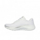SKECHERS Arch Fit 2.0 Glow The Distance White