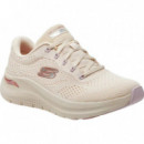 SKECHERS Arch Fit 2.0 Big League Natural