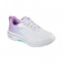 SKECHERS Go Walk Arch Fit 2.0 Meredith White Lavender