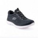 SKECHERS Summits Fun Flare Black/white