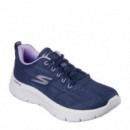 SKECHERS Go Walk Flex Striking Look Navy
