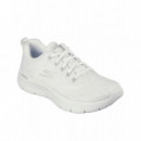 SKECHERS Go Walk Flex Striking Look White