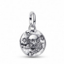 PANDORA Medallón de Calavera con Circonitas PANDORA Talismán 794089C01