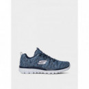 SKECHERS Graceful Twisted Fortune Navy/blue