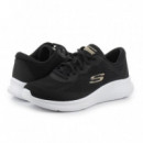 SKECHERS Skech-lite Pro Perfect Time Black/rose Gold