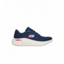 SKECHERS Arch Fit 2.0 Big League Blue/pink