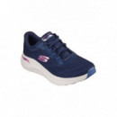 SKECHERS Arch Fit 2.0 Big League Blue/pink