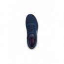 SKECHERS Arch Fit 2.0 Big League Blue/pink