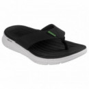 SKECHERS GO CONSISTENT SANDAL BLACK