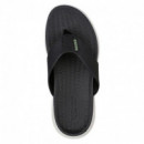 SKECHERS GO CONSISTENT SANDAL BLACK