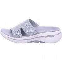 SKECHERS Arch Fit Go Walk Sandal Joyful Gray