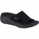 SKECHERS Arch Fit Go Walk Sandal Joyful Black