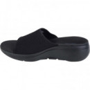 SKECHERS Arch Fit Go Walk Sandal Joyful Black