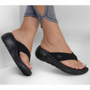 SKECHERS Arch Fit Go Walk Sandal Luminous Black