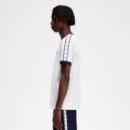 Camiseta Ringer con Cinta  FRED PERRY