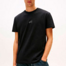 Camiseta de Punto con Logo Tonal  TOMMY HILFIGER