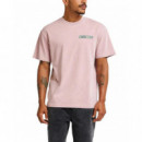 Camisetas Hombre Camiseta DEUS EX MACHINA Token Tee Orchid