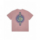 Camisetas Hombre Camiseta DEUS EX MACHINA Token Tee Orchid
