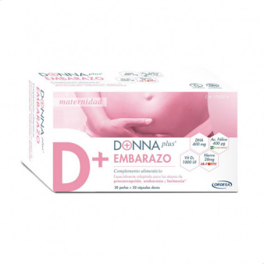Donnaplus + Embarazo 30 Caps  ORDESA