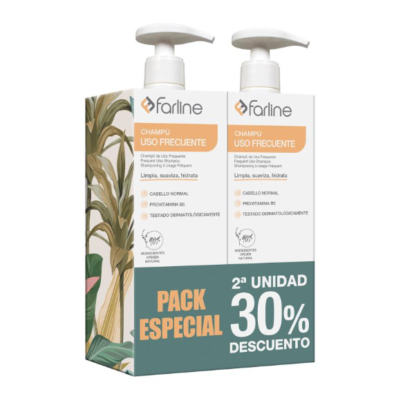 FARLINE DUPLO CHAMPU FRECUENTE 400ML