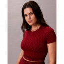 Short Sleeve Top 19163 Seamless Emblem+d  CALVIN KLEIN